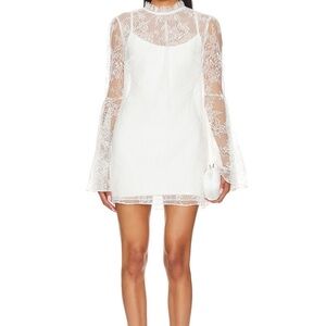 Revolve x Katie May Leilani Dress in Ivory